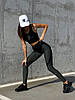 Спортивні Штани FitRun Leggings Extra Sex Push-up "Green" S зелені, фото 4