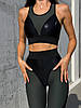 Спортивні Штани FitRun Leggings Extra Sex Push-up "Green" S зелені, фото 6
