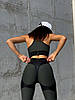 Спортивні Штани FitRun Leggings Extra Sex Push-up "Green" S зелені, фото 11