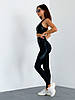 Спортивні Штани FitRun Leggings Extra Sex Push-up "Black" чорні S, фото 4