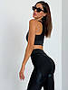 Спортивні Штани FitRun Leggings Extra Sex Push-up "Black" чорні S, фото 7