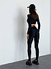 Спортивні Штани FitRun Leggings Classic "Black" XXS чорні, фото 11