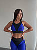 Спортивний Топ FitRun Top "Blue" XS синій, фото 7