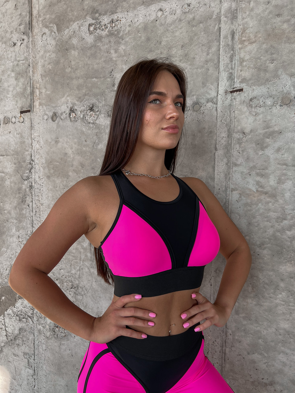 Спортивний Топ FitRun Top "Pink" L рожевий