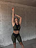 Спортивний Топ FitRun Top "Khaki" XS хакі, фото 5
