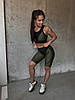 Спортивний Топ FitRun Top "Khaki" XS хакі, фото 9