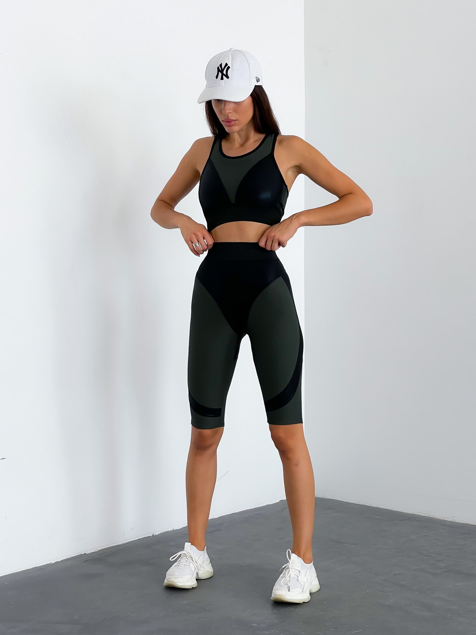 Велосипедки спортивні FitRun Cycling Extra Sex Push-up "Green" XXS зелені