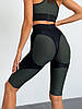 Велосипедки спортивні FitRun Cycling Extra Sex Push-up "Green" XXS зелені, фото 8