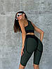 Велосипедки спортивні FitRun Cycling Extra Sex "Green" XS зелені, фото 6