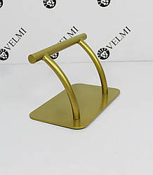 Перукарня підставка для ніг ЗОЛОТА Перукарська підніжка для перукарського крісла