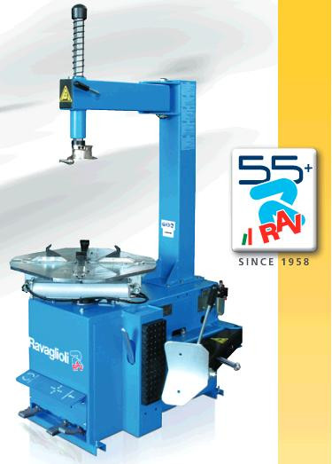 Напівавтоматичний шиномонтажний стенд 23" RAVAGLIOLI