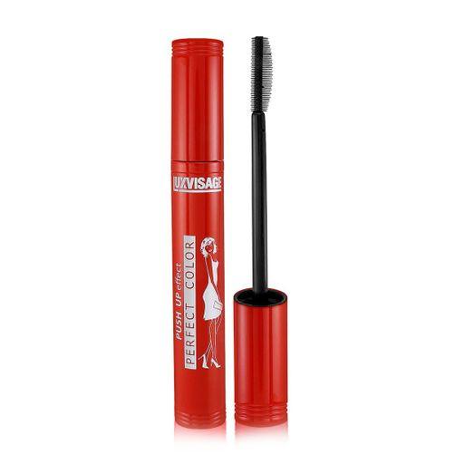 Туш для вій Luxvisage Perfect Color Push Up effect чорна, 9 г
