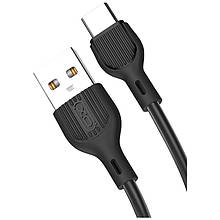 USB Кабель XO Type-C NB200 2.1A 2.0m Black