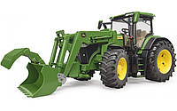 Игрушка Bruder Трактор John Deere 7R350 с погрузчиком1:16 (03151)