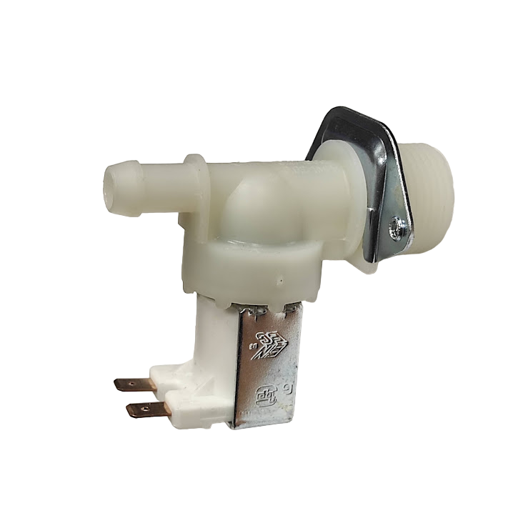 Клапан 1/180° подачі води для пральних машин Ariston, Indesit, Bosch, Candy, Zanussi, Electrolux C00015504