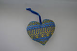 Текстильне сердечко "З Україною у сердці", фото 6