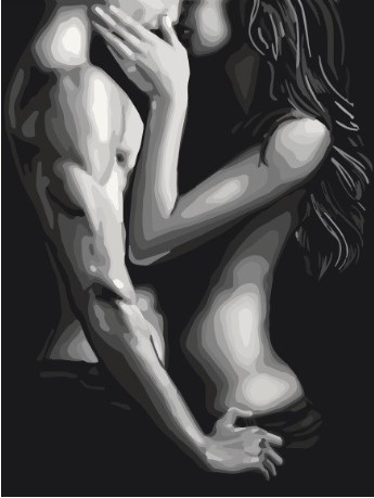 Картина за номерами Близькість тіл 30*40 см ArtCraft 10370-NN