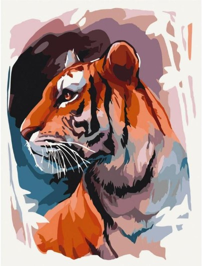 Картина за номерами Тварини. Тигр 30*40 см ArtCraft 11669-NN