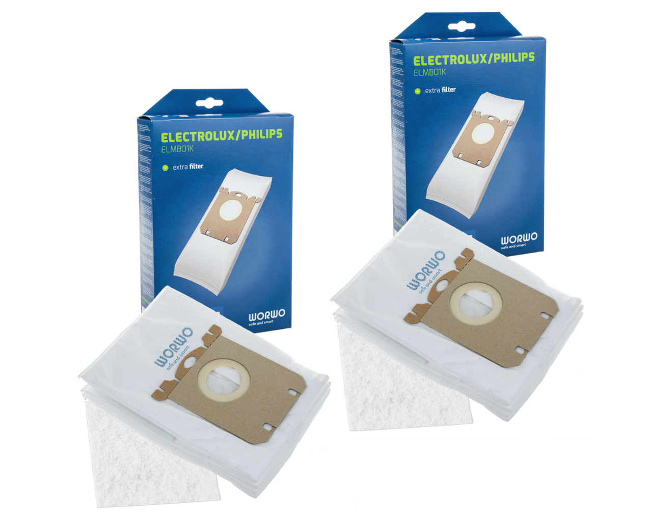 Набір мішків S-Bag для пилососів Zanussi ZAN3600 ZAN3610 ZAN3625 ZAN4100IW ZAN4610 4620 4640 ZANEQ10 ZANT7770, фото 1