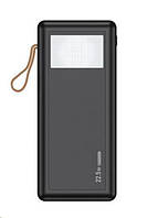 Power Bank Proda P81 Fast Charging 22.5W with cable  30000mAh PD (Чорний)