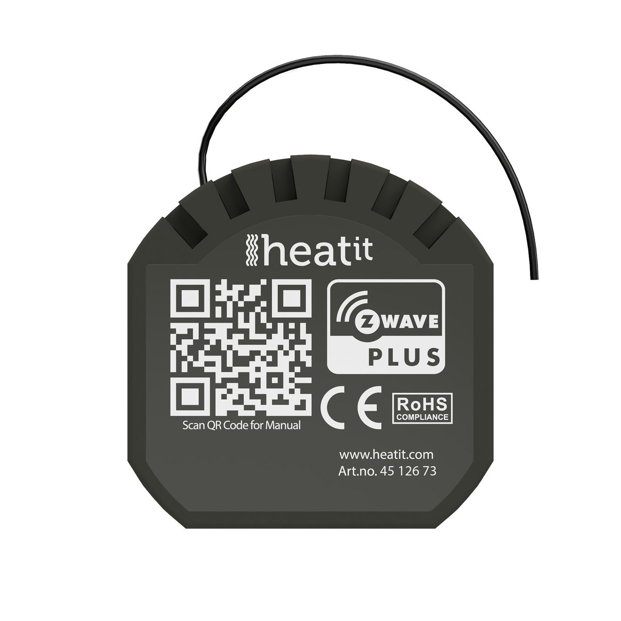 Релейный термостат теплого пола со счетчиком электроэнергии Heatit ZM Thermostat 16А - фото 3 - id-p1715317071