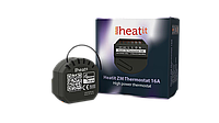 Релейный термостат теплого пола со счетчиком электроэнергии Heatit ZM Thermostat 16А