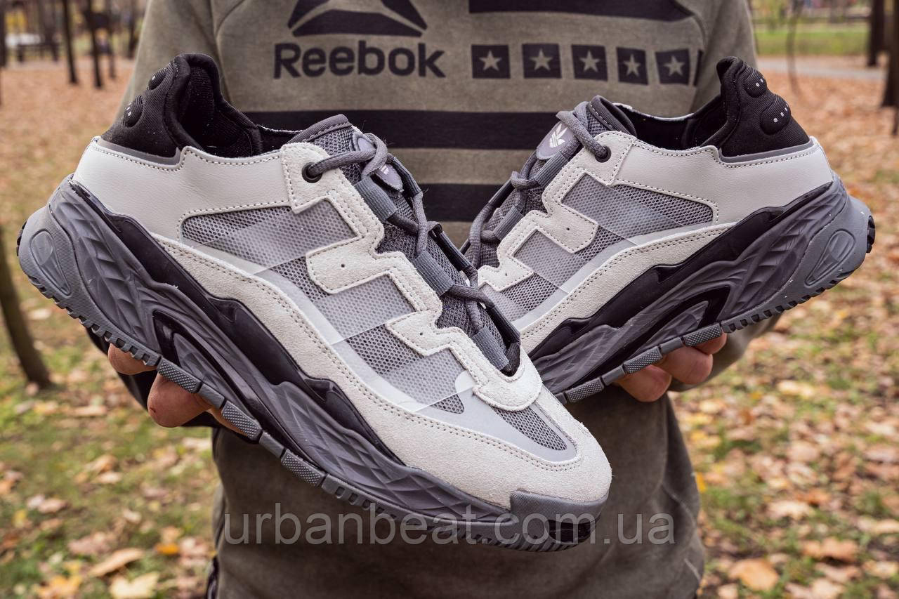 Чоловічі кросівки Adidas Originals Niteball Grey, фото 1