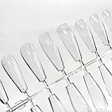 Набір Гелеві тіпси Прозорі 120 шт. + Gel GLUE гель клей для гелевих тіпс 15 мл., фото 7