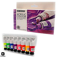 Фарби акрилові "Josef Otten" 8кол. 22мл 32KRFEA0822-G "Art ranger" пластик туб,глітер, шт