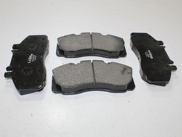 Колодки передні гальмівні Mercedes Vario 609-814 GDB1695 Shafer