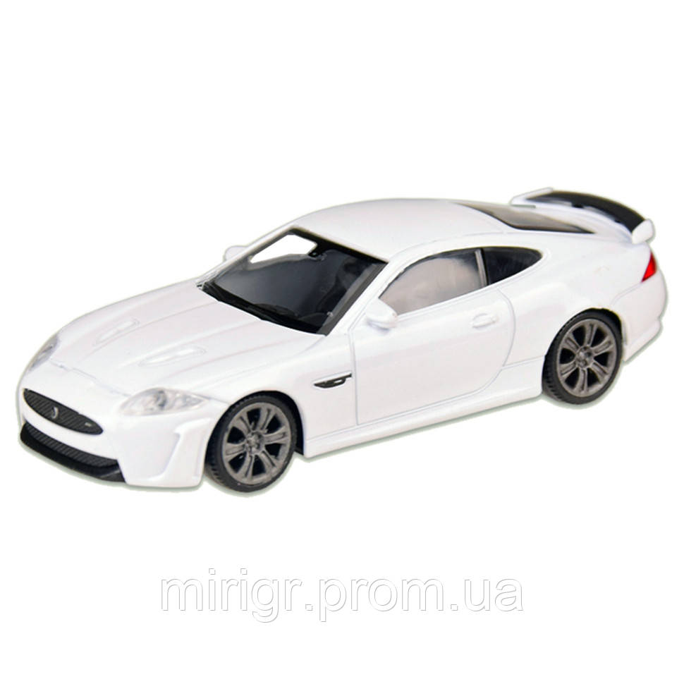 Машина металева JAGUAR XKR-S "WELLY" 44045CW масштаб 1:43 топ