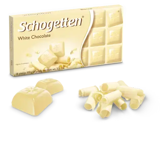 Купить НІМЕЦЬКИЙ ШОКОЛАД SCHOGETTEN WHITE CHOCOLATE 100 ГР. Шогеттен ...