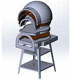 Помпейська піч на дровах комплект база, фото 8