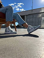 Класні кроссівки жіночі Nike Air Jordan 1. Кросси жіночі на кожний день Найк Аір Джордан., фото 10
