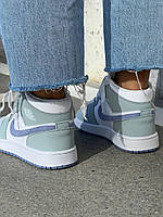 Класні кроссівки жіночі Nike Air Jordan 1. Кросси жіночі на кожний день Найк Аір Джордан., фото 3