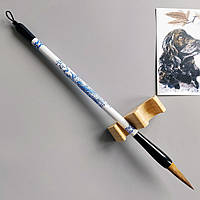 Пружний пензлик для каліграфії та живопису (колонок/волк)