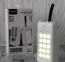 Повербанк Power Bank HEPU HP976 30000mAh / реальна місткість