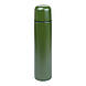 Термос стальний Mil-Tec Vacuum Flask Stainless Steel Olive 1L 14532000, фото 2
