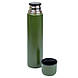 Термос стальний Mil-Tec Vacuum Flask Stainless Steel Olive 1L 14532000, фото 3