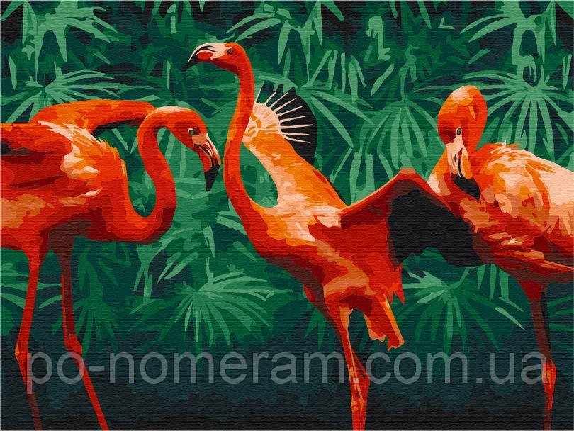 Акційна Картина за номерами ArtCraft Фламінго (ACR-11666-NN) 30 х 40 см, фото 1