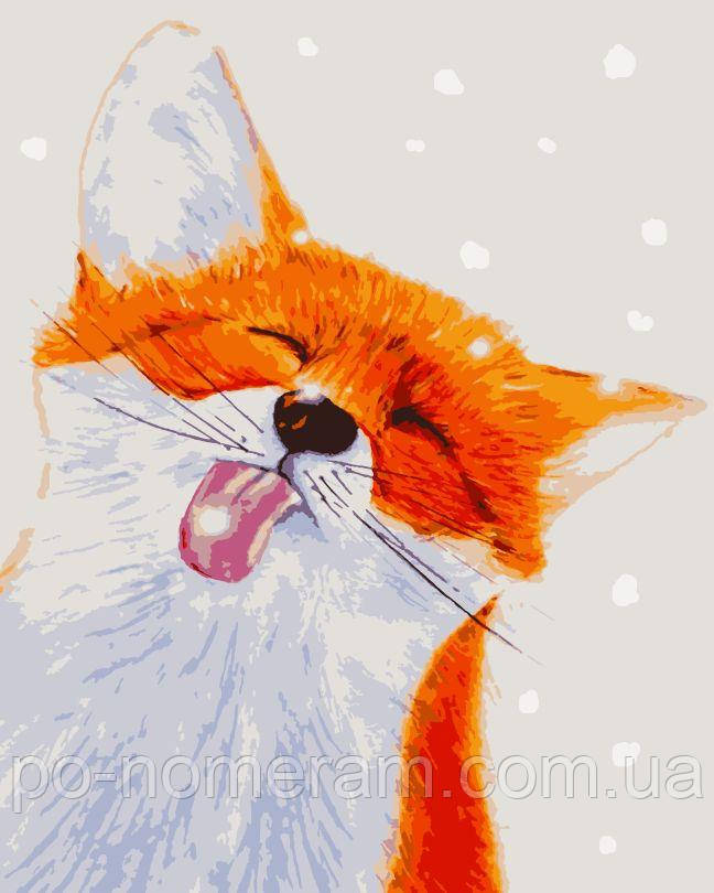 Акційна Картина за номерами Artissimo Лисеня (PNX9361) 50 х 60 см, фото 1