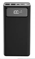 Power Bank XO PR125 Digital Display 50000 mAh (Чорний)