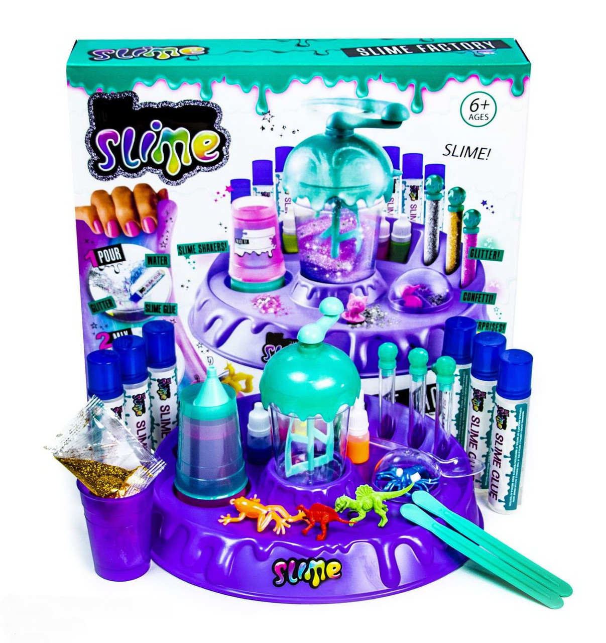 Набір для виготовлення слаймів, Велика фабрика лізунів 0827