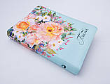 🇺🇦 Біблія з квітковим дизайном "Піони", без замочку, пошукові індекси, українською мовою, фото 5