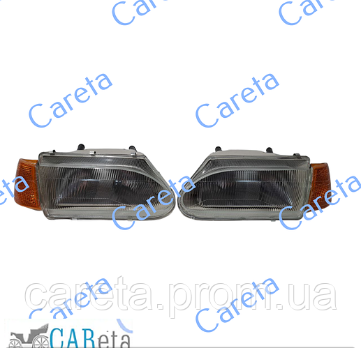 Фара 2113, 2114, 2115 правая+левая (КТ) (указатель поворота желтый) (ID ...