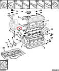 Прокладка клапанної кришки Fiat Ducato 230, Peugeot Boxer, Citroen Jumper (94-02) 2.5D/TD, 2.8TD, 500317403, фото 3