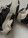 Кросівки чоловічі чорні Adidas Yeezy Boost 500 Black Beige (09887), фото 8