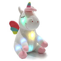 Плюшевый единорог с Led подсветкой Magic Unicorn 30 см