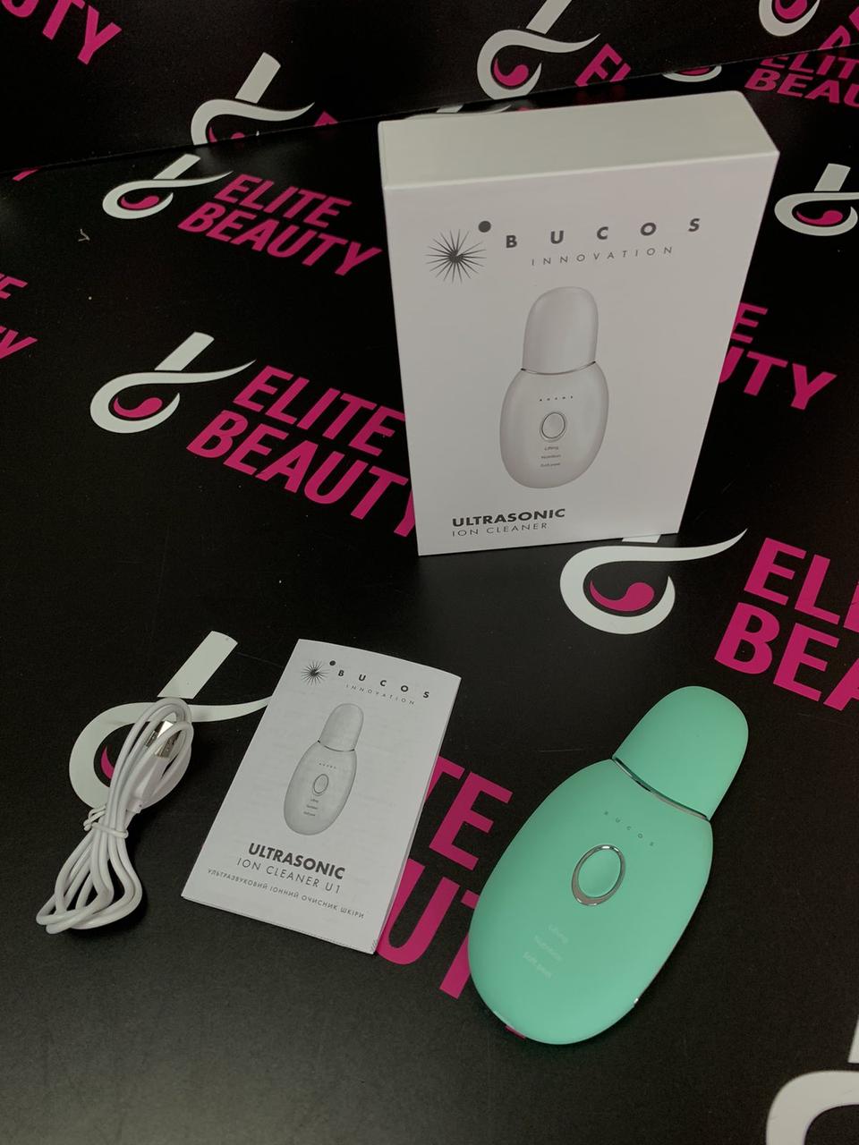 Ультразвуковий скрабер для шкіри BUCOS Ultrasonic Ion Cleaner U1