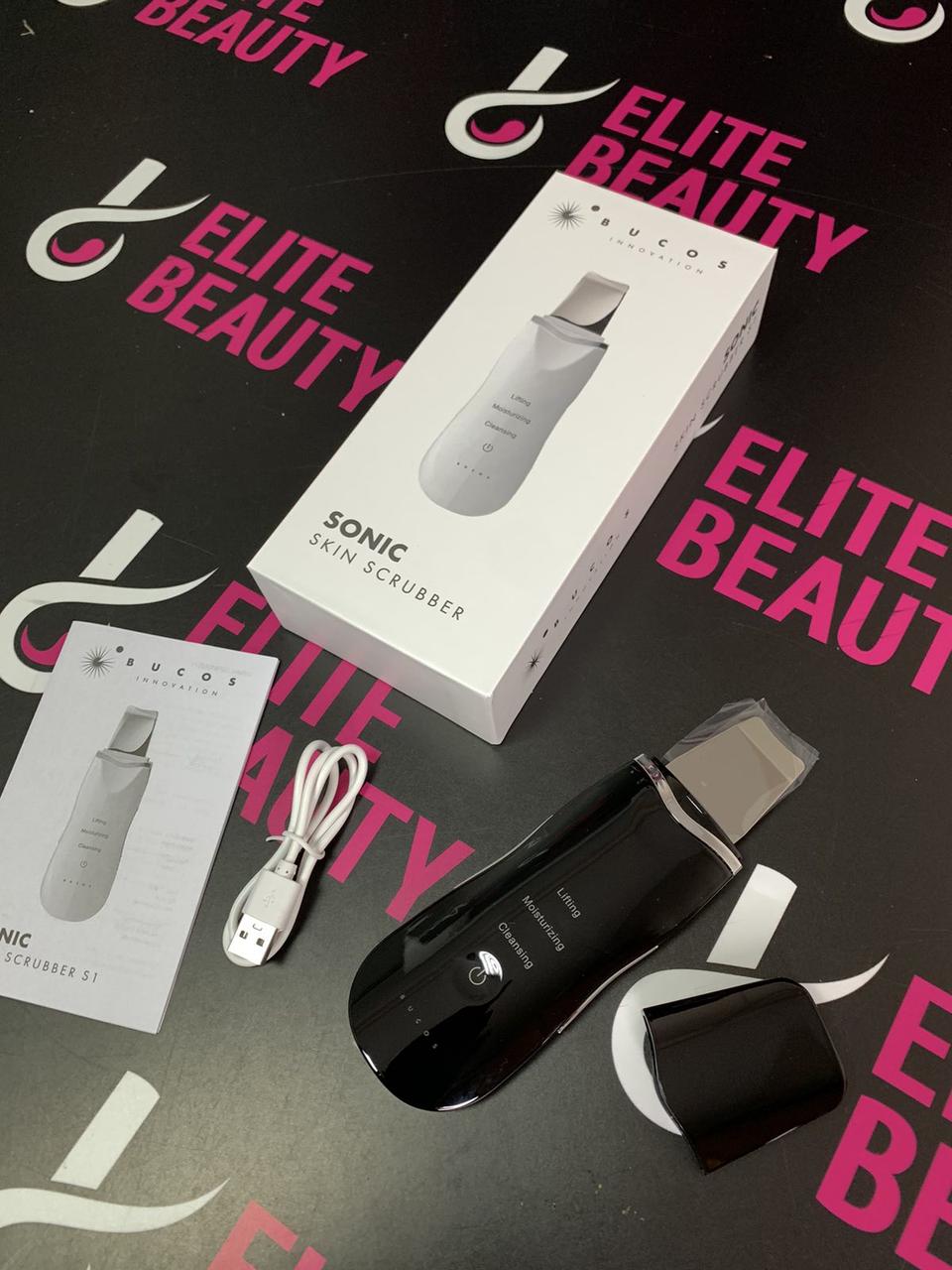 Ультразвуковий іонний скрабер BUCOS Sonic Skin Scrubber S1
